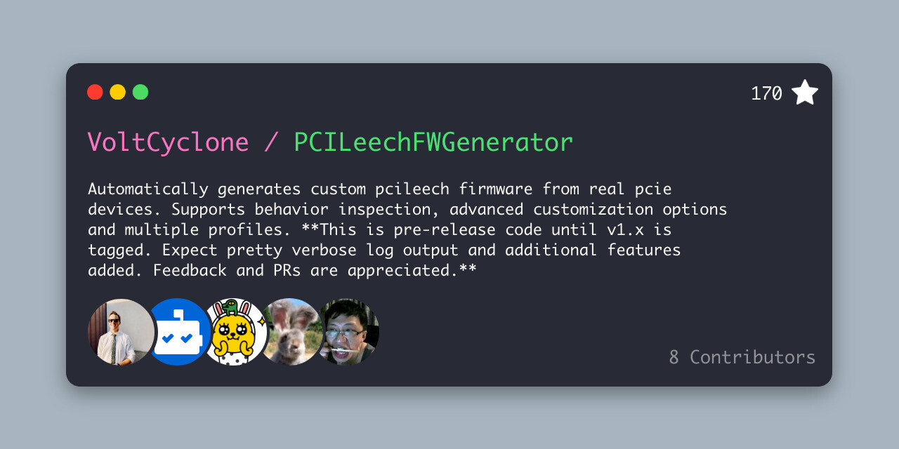 PCILeechFWGenerator