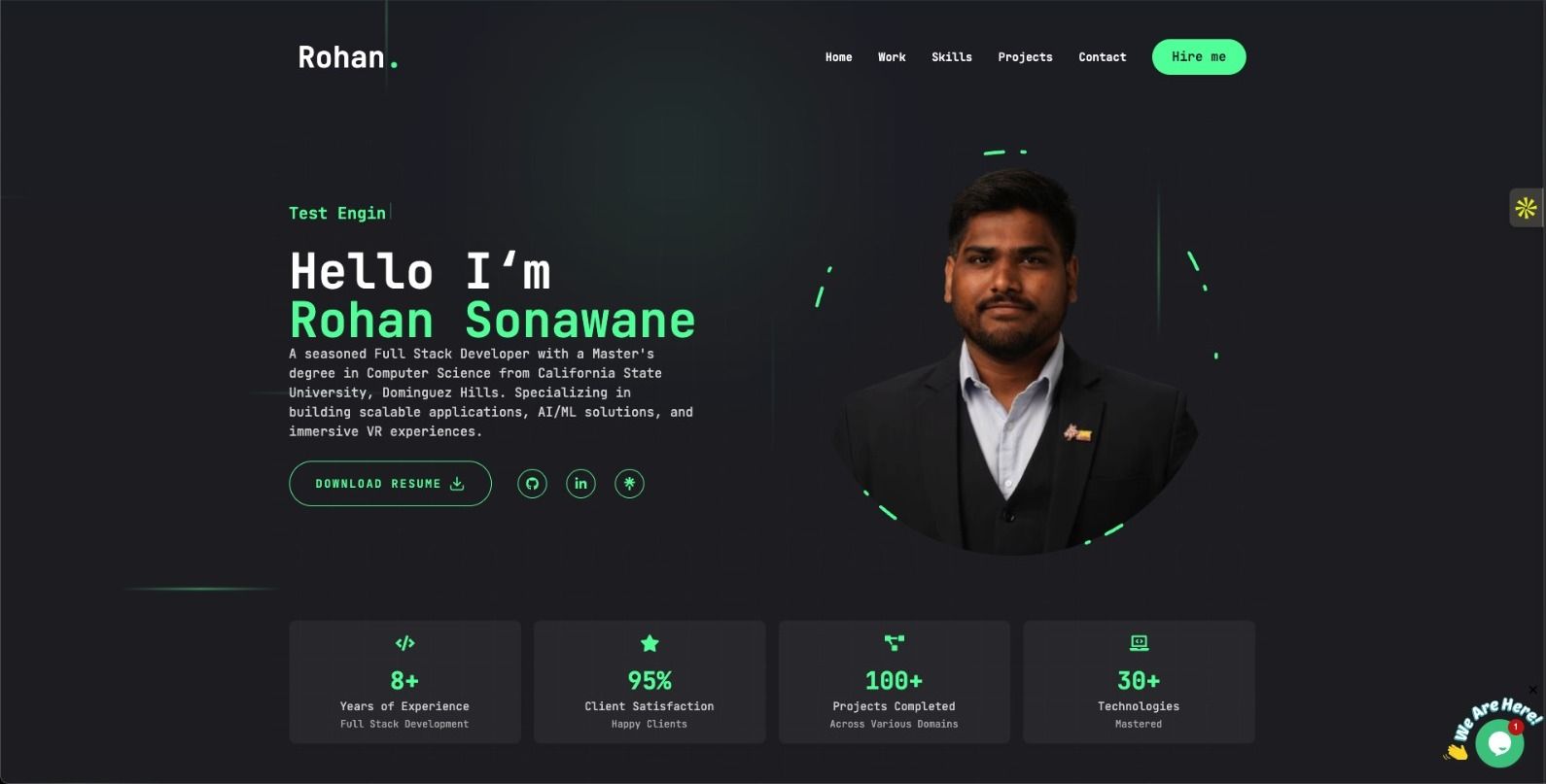 GitHub - rohansonawane/Personal-Portfolio-Website · GitHub
