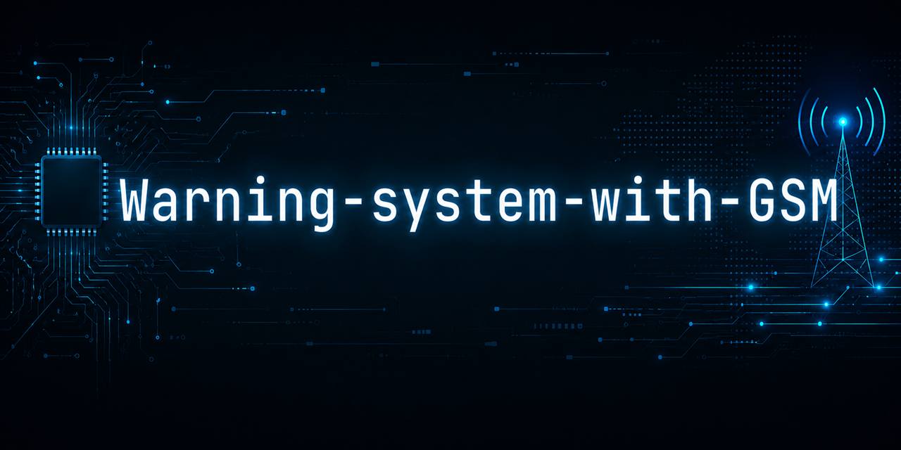 Warning-system-with-GSM