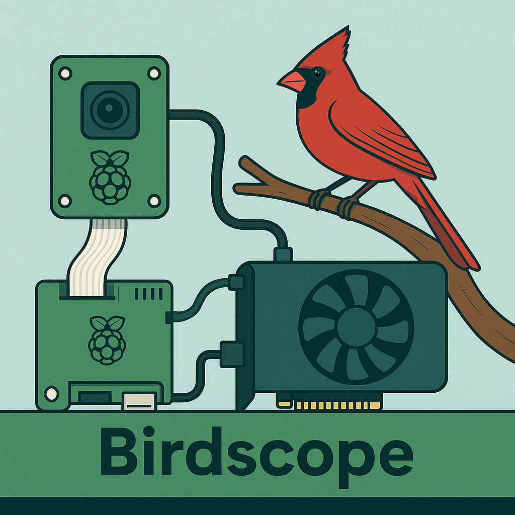 GitHub - hestonhamilton/birdscope: This project uses visual data from a ...