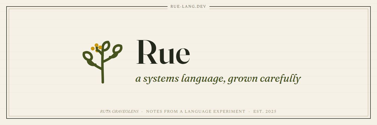 GitHub - rue-language/rue: A programming language that is higher level ...