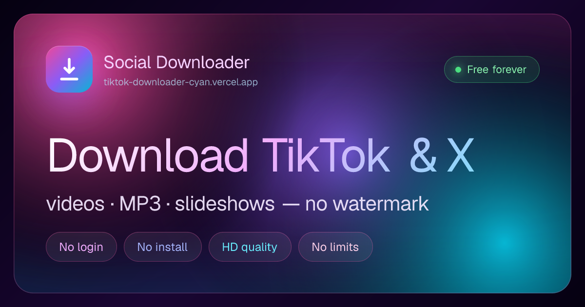 social-media-downloader