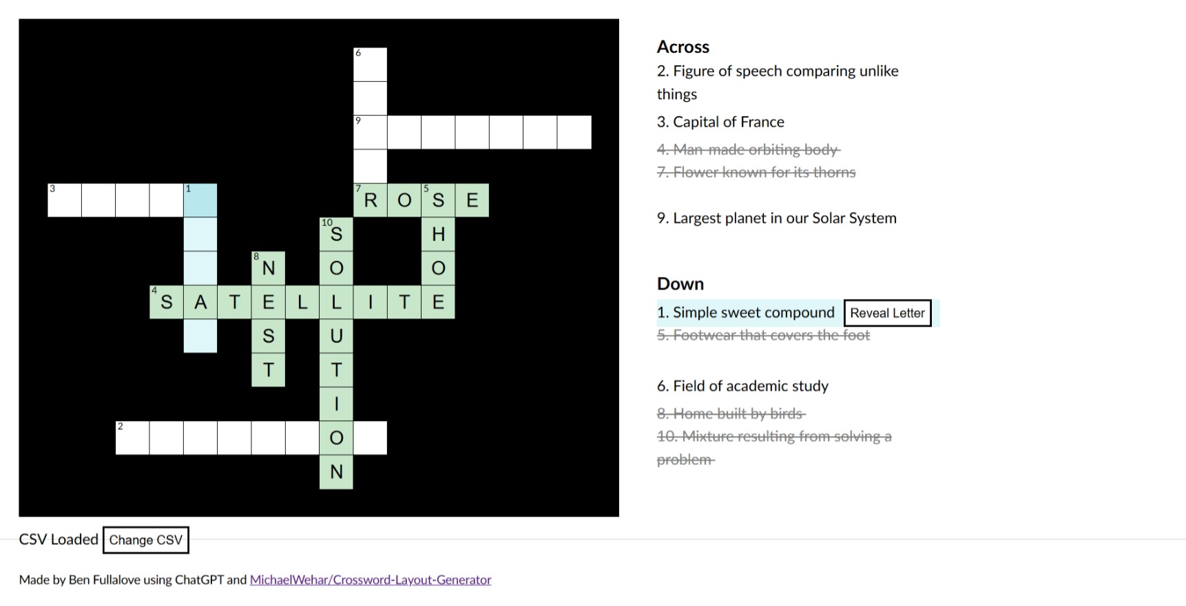 csv2crossword